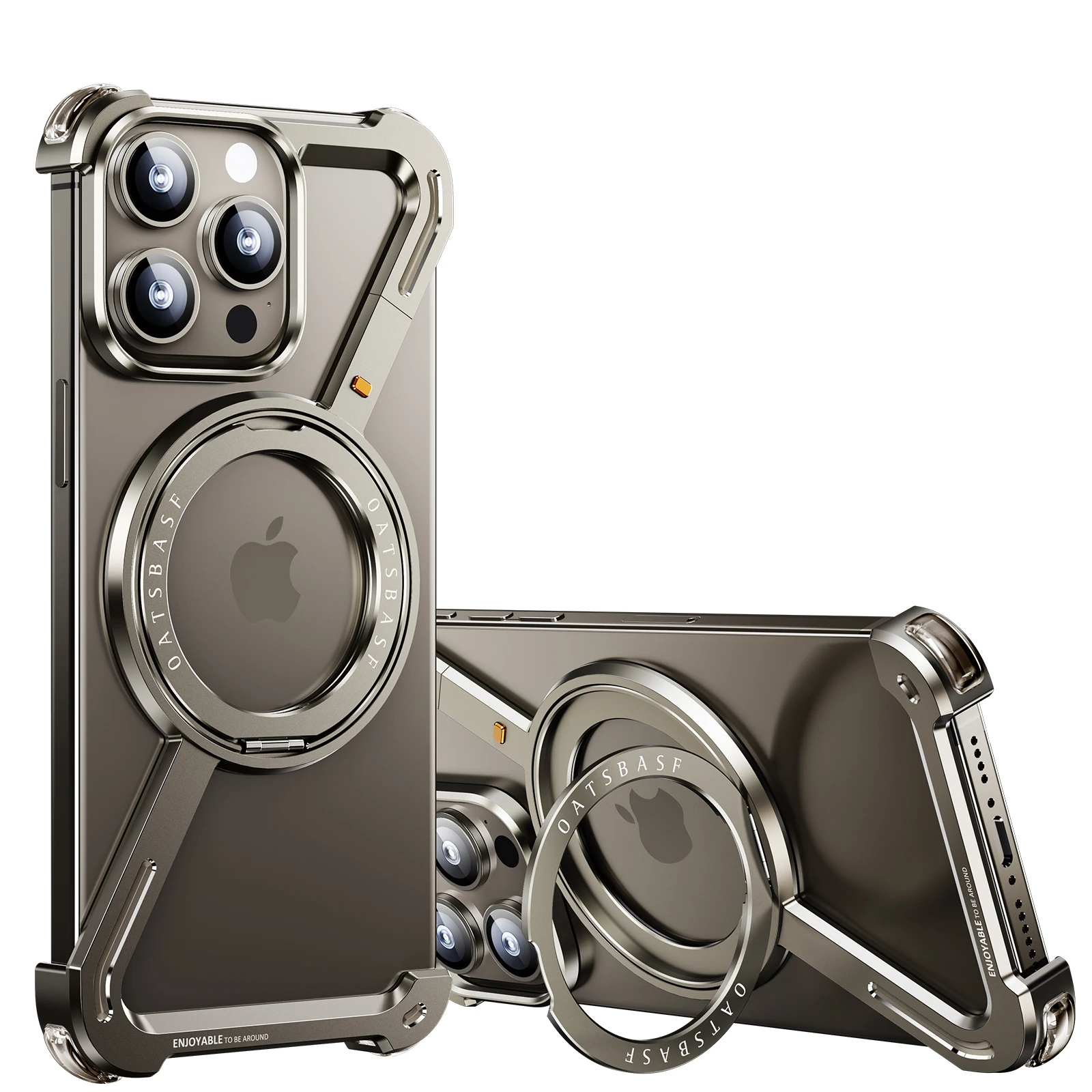 Creative Design Z-Shape Magnetic Metal Bumper Case For iPhone 17 Air 16 15 Pro Max 360° Rotatable Kickstand Heavy Duty Cover
Creative Design Z-Shape Magnetic Metal Bumper Case For iPhone 17 Air 16 15 Pro Max 360° Rotatable Kickstand Heavy Duty Cover