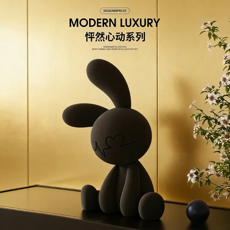 Simple Chic Sitting Rabbit Sculpture, Premium Design Resin Figurine, Modern Living Room Study Decor, Kids Room Entryway Art
Simple Chic Sitting Rabbit Sculpture, Premium Design Resin Figurine, Modern Living Room Study Decor, Kids Room Entryway Art