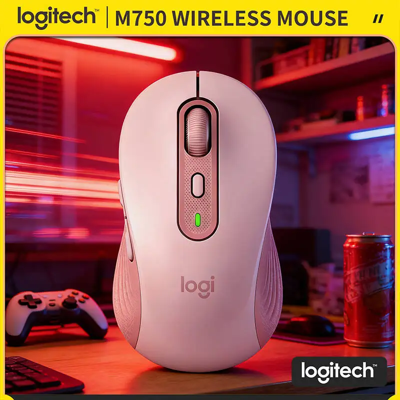 Беспроводная мышь Logitech M750 Bluetooth — 90% снижение шума, мягкая подставка для большого пальца, синхронизация с 3 устройствами, легкая, совместима с ПК и ноутбуками
Беспроводная мышь Logitech M750 Bluetooth — 90% снижение шума, мягкая подставка для большого пальца, синхронизация с 3 устройствами, легкая, совместима с ПК и ноутбуками