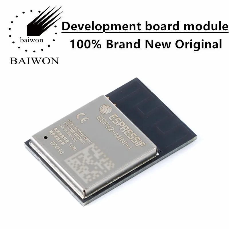 Original ESP32-MINI1-H4 Wi Fi+Bluetooth dual-mode 4MB flash MCU module module
Original ESP32-MINI1-H4 Wi Fi+Bluetooth dual-mode 4MB flash MCU module module