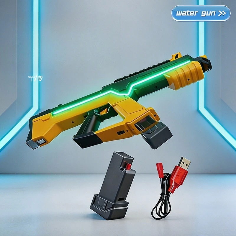 High Pressure Electric Water Gun Toy LED Automatic Absorb Water Shooting Water Spray Summer Outdoor Toy for Adult Boy Gifts
High Pressure Electric Water Gun Toy LED Automatic Absorb Water Shooting Water Spray Summer Outdoor Toy for Adult Boy Gifts