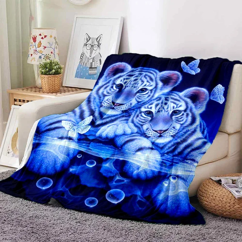 Animal Tiger Blanket Flannel Blanket Super Soft Fleece Throw Blankets for Bedroom Couch Sofa Gift Queen King Twin Size Blanket
Animal Tiger Blanket Flannel Blanket Super Soft Fleece Throw Blankets for Bedroom Couch Sofa Gift Queen King Twin Size Blanket