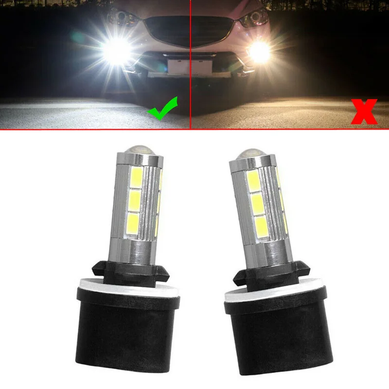 2pcs 880 White DRL Light 28SMD 1920Lm LED Bulbs Apply for Fog Driving Light Daytime Running Light Bulb Lamp Accessories Light
2pcs 880 White DRL Light 28SMD 1920Lm LED Bulbs Apply for Fog Driving Light Daytime Running Light Bulb Lamp Accessories Light