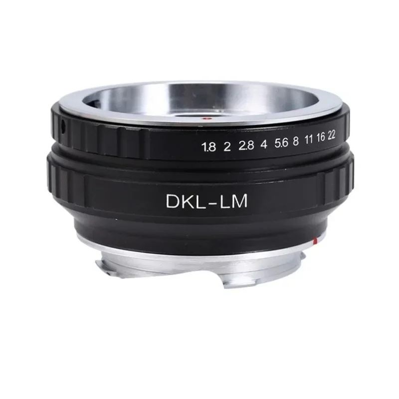 DKL-LM Voigtlander Retina DKL Mount lens to LM Lens Adapter ring for Leica M L/M M9 M8 M7 M6 M5 m3 m2 M-P camera
DKL-LM Voigtlander Retina DKL Mount lens to LM Lens Adapter ring for Leica M L/M M9 M8 M7 M6 M5 m3 m2 M-P camera
