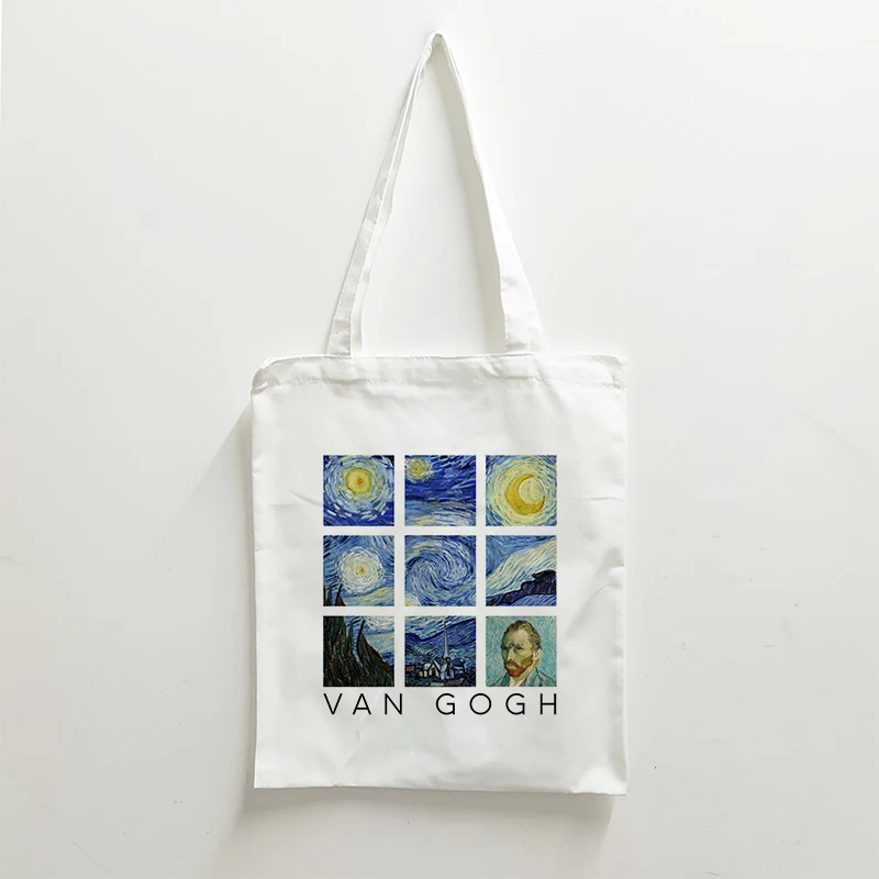 Сумка-тоут Van Gogh, эстетичная сумка для покупок, тканевая эко-сумка, Холщовая Сумка-тоут, повседневные сумки для женщин, сумка на плечо, пляжная сумка
Сумка-тоут Van Gogh, эстетичная сумка для покупок, тканевая эко-сумка, Холщовая Сумка-тоут, повседневные сумки для женщин, сумка на плечо, пляжная сумка