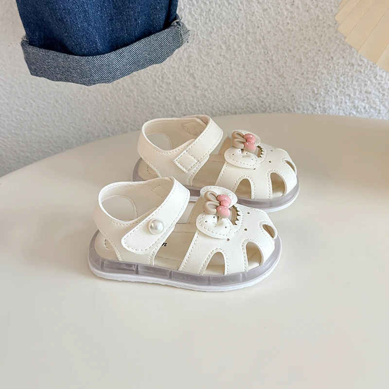YUYIN 2026 New Girls' Summer Sandals Baby Soft-Soled Closed-Toe Princess Shoes Children's Cute Rabbit Bowknot Decorated Sandals
YUYIN 2026 New Girls' Summer Sandals Baby Soft-Soled Closed-Toe Princess Shoes Children's Cute Rabbit Bowknot Decorated Sandals