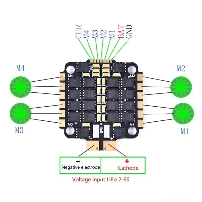 M5TD F4 V3S 30,5x30,5 мм стек BMI270 Контроллеры полета BLHELIS 45/55/60A ESC
M5TD F4 V3S 30,5x30,5 мм стек BMI270 Контроллеры полета BLHELIS 45/55/60A ESC