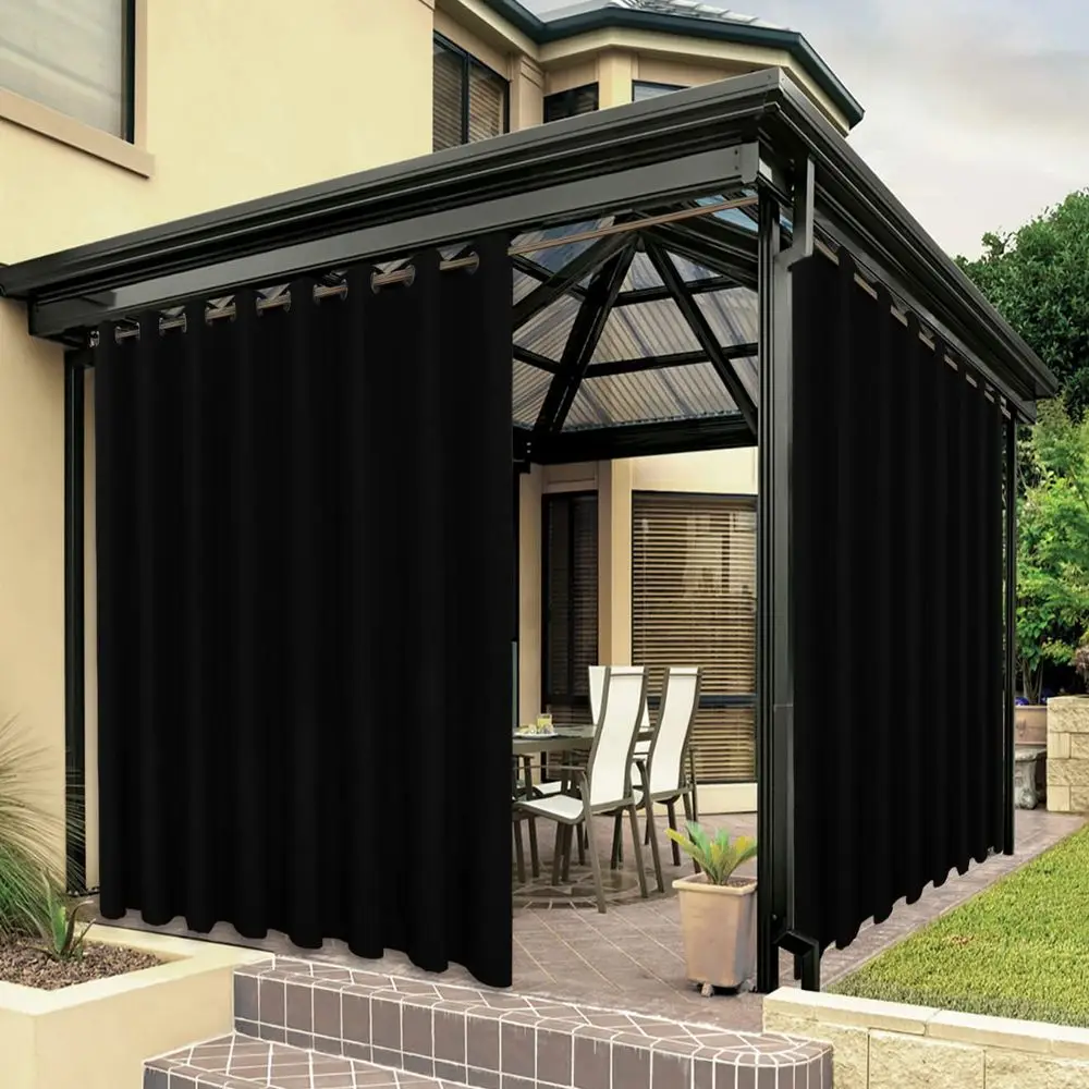 Outdoor Curtains for Patio Waterproof Thick Privacy Wide Grommet Light Filtering Outside Curtains for Porch Pergola Gazebo Deck
Outdoor Curtains for Patio Waterproof Thick Privacy Wide Grommet Light Filtering Outside Curtains for Porch Pergola Gazebo Deck