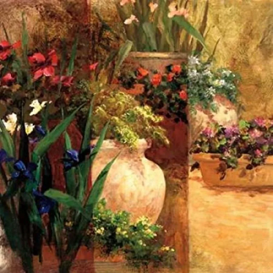 Flower Pots Right Poster Print by Art Fronckowiak, 24 x 24
Flower Pots Right Poster Print by Art Fronckowiak, 24 x 24