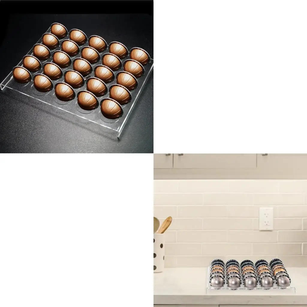 D0AB Coffee Capsules Holder Acrylic Storage Rack Kitchen Office Countertop
D0AB Coffee Capsules Holder Acrylic Storage Rack Kitchen Office Countertop