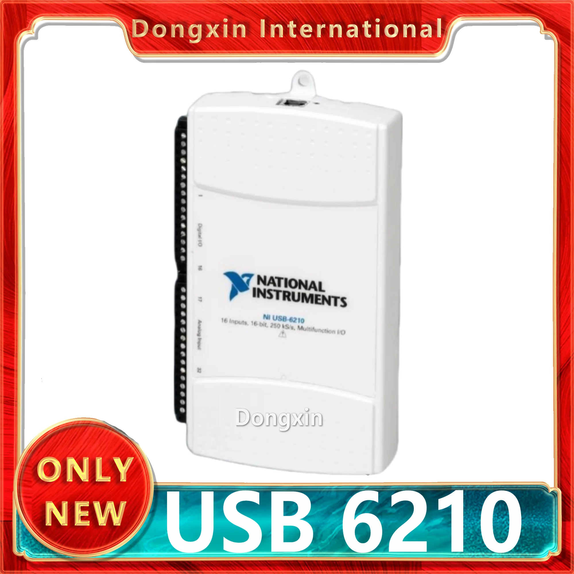 NI USB-6210 Многофункциональная карта сбора данных DAQ 779675-01 Высокоскоростная плата сбора данных
NI USB-6210 Многофункциональная карта сбора данных DAQ 779675-01 Высокоскоростная плата сбора данных