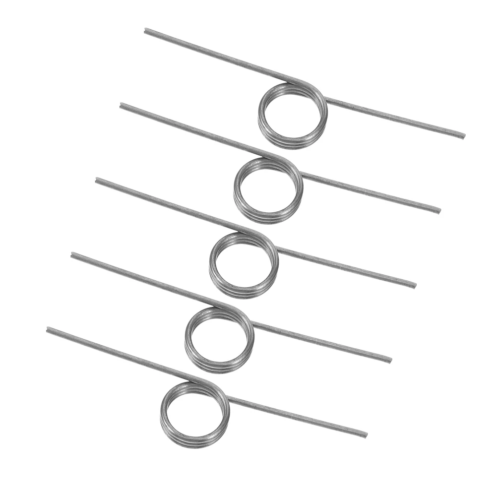 5 Pcs Trash Can Spring Accessories Stainless Steel Torsional Springs for Wastebasket Replacement Garbage Bucket Repairs
5 Pcs Trash Can Spring Accessories Stainless Steel Torsional Springs for Wastebasket Replacement Garbage Bucket Repairs