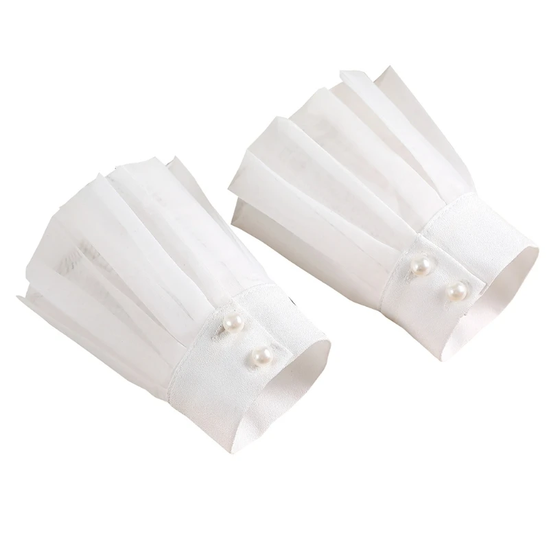 False Sleeves Wrist Cuffs Costume Accessory Detachable Sleeves For Women Dresses
False Sleeves Wrist Cuffs Costume Accessory Detachable Sleeves For Women Dresses