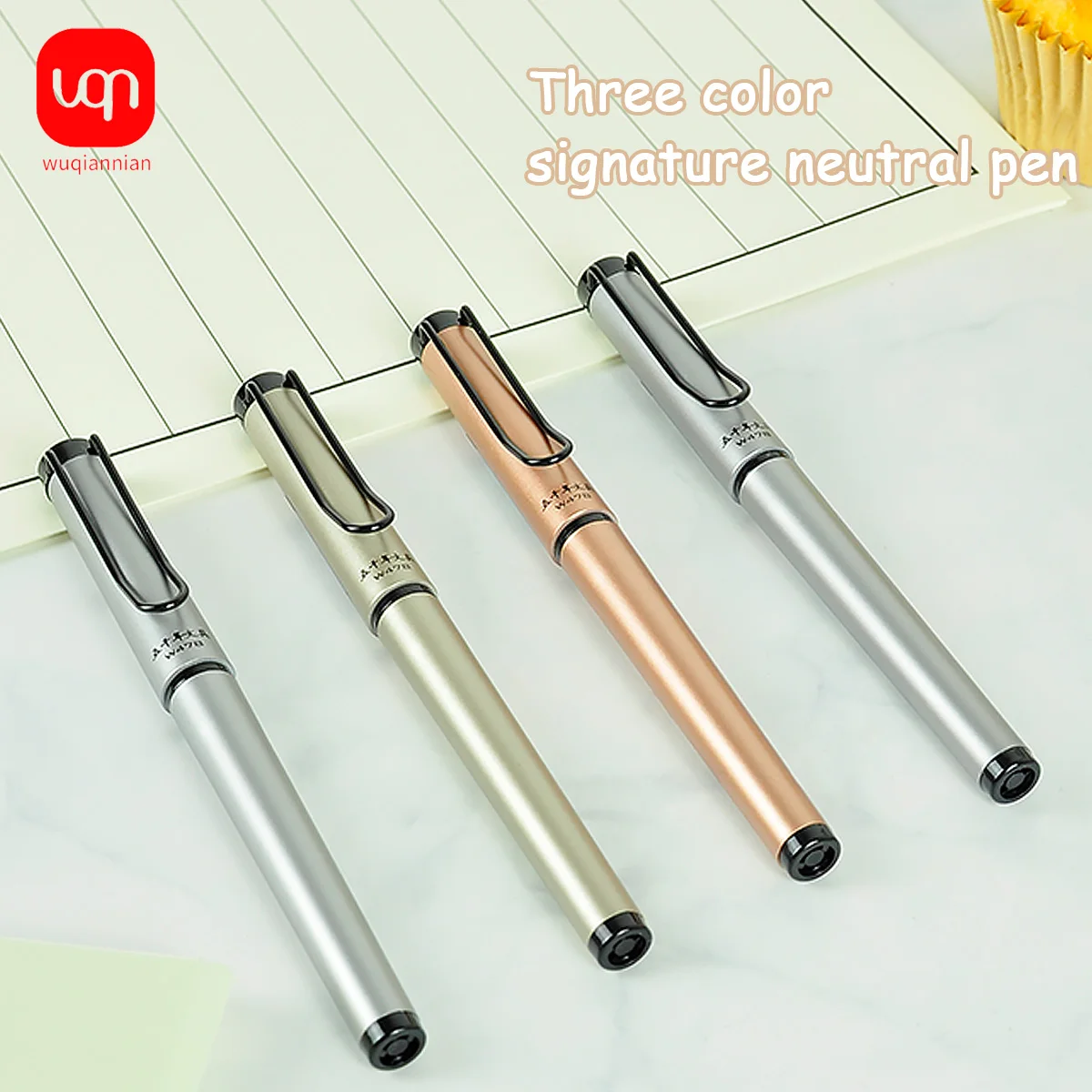 WQN-3/6/12PCS High Value Gel Gel Pen Black Ink 0.5mm Ink Spring Pen Clip For Exam And Office Stationery
WQN-3/6/12PCS High Value Gel Gel Pen Black Ink 0.5mm Ink Spring Pen Clip For Exam And Office Stationery
