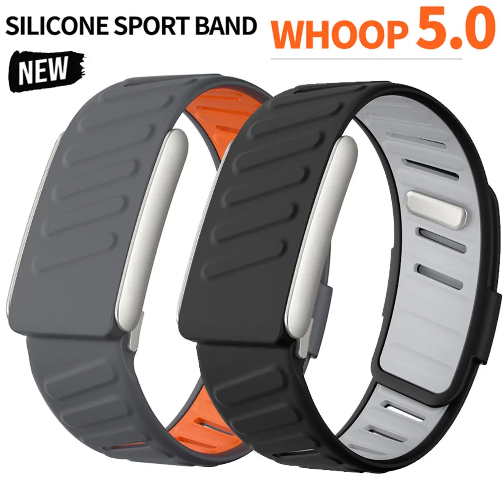 Whoop5.0 Strap Silicone Sport Band For Whoop Bracelet Accessories For Whoop 5.0 Ecg/Regular version 5.0 Smartwatch Wristband
Whoop5.0 Strap Silicone Sport Band For Whoop Bracelet Accessories For Whoop 5.0 Ecg/Regular version 5.0 Smartwatch Wristband