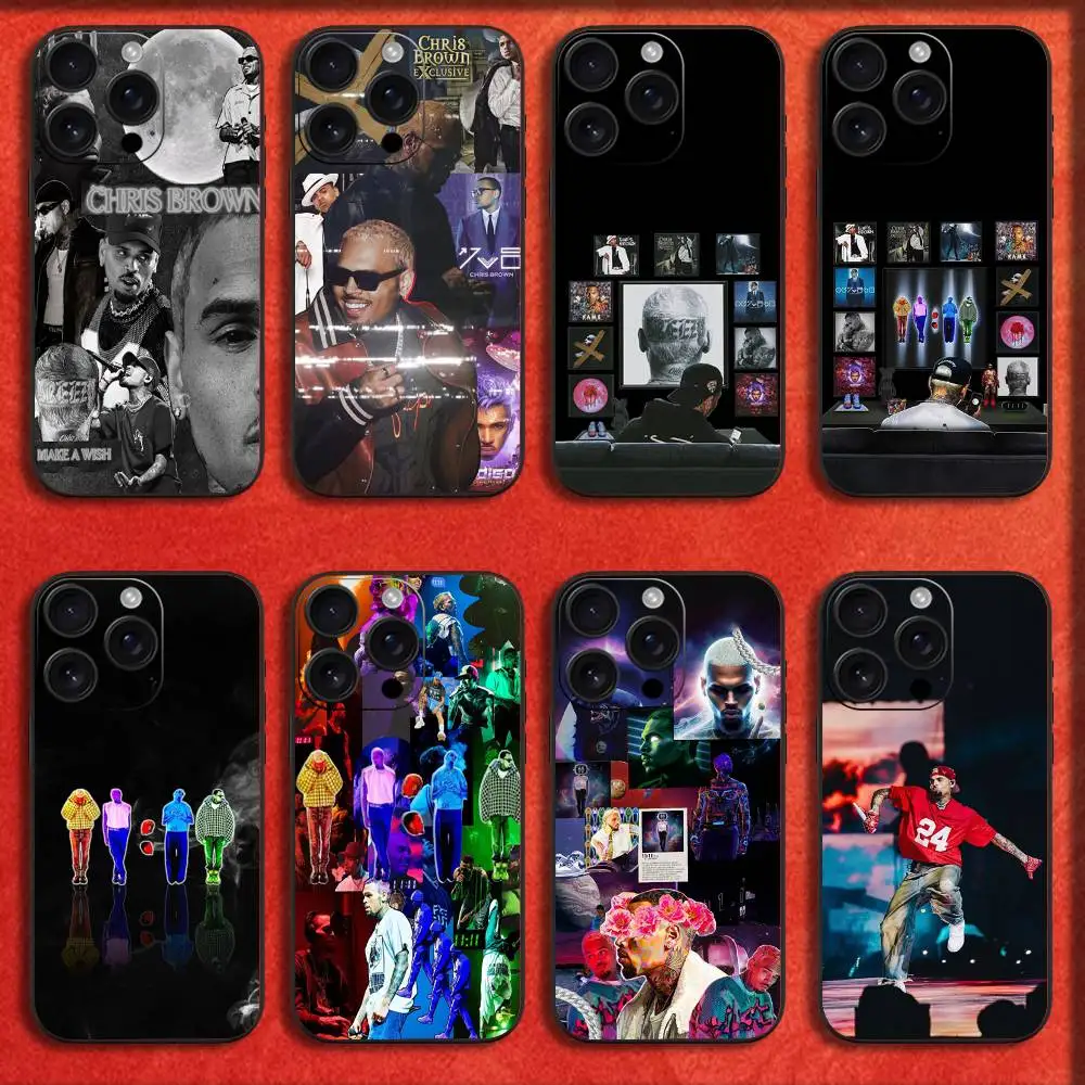 Singer Dancer C-Chris B-Brown Phone Case For iPhone 16,15,14,13,12,11,Pro,XS,Max,XR,Plus,E,Mini Black Shockproof Cover 
Singer Dancer C-Chris B-Brown Phone Case For iPhone 16,15,14,13,12,11,Pro,XS,Max,XR,Plus,E,Mini Black Shockproof Cover