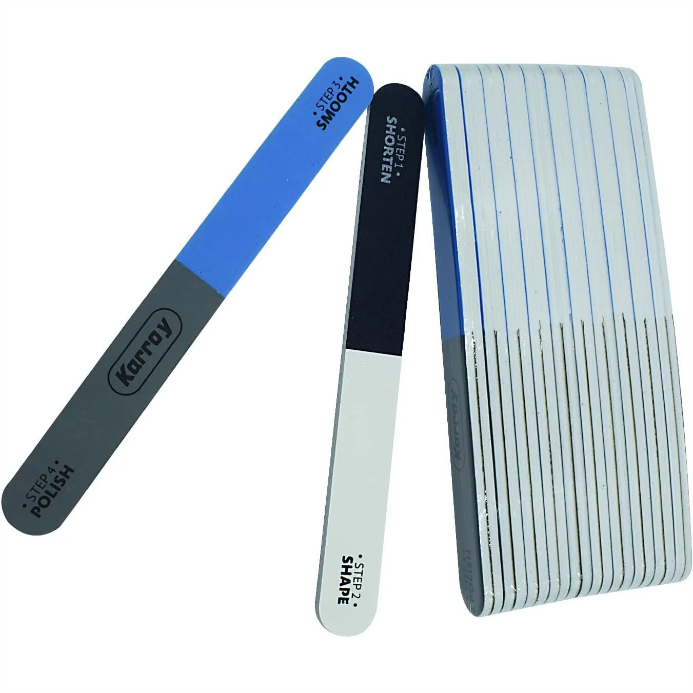 20pcs Nail File and Buffer for Natural Nails Dual Sided 4 Steps Shorten-Shape-Smooth-Polish Manicure Tools
20pcs Nail File and Buffer for Natural Nails Dual Sided 4 Steps Shorten-Shape-Smooth-Polish Manicure Tools