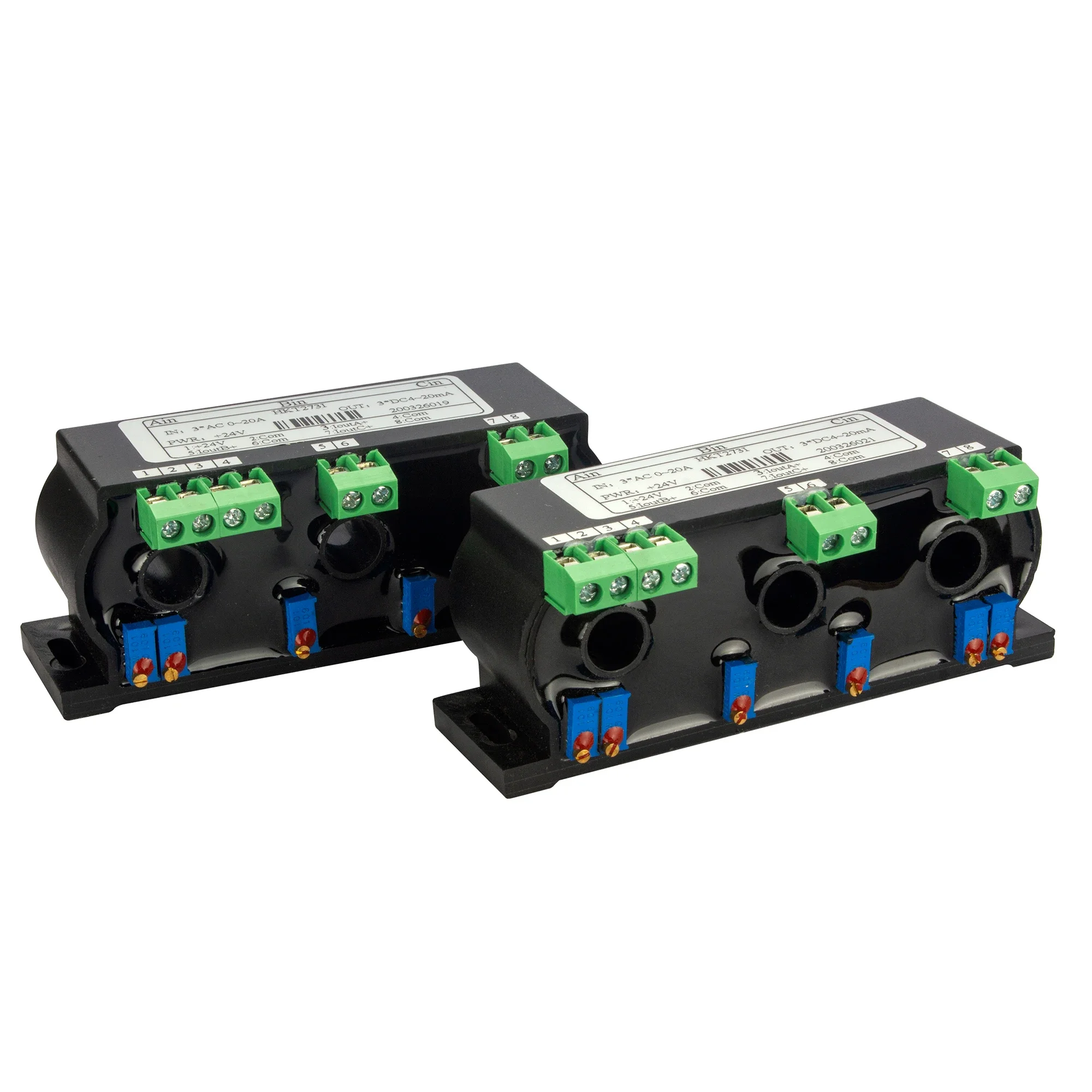 Three phase AC current sensor transmitter AC5A100A to 4-20mA0-10V isolated signal converter
Three phase AC current sensor transmitter AC5A100A to 4-20mA0-10V isolated signal converter