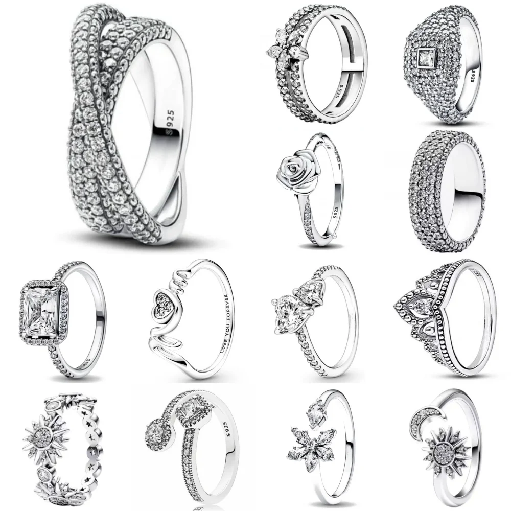 2025 New S925 Silver Bow Rose Ring Suitable For Valentine's Day Women's Gift Diy High Jewelry Fashion Jewelry
2025 New S925 Silver Bow Rose Ring Suitable For Valentine's Day Women's Gift Diy High Jewelry Fashion Jewelry