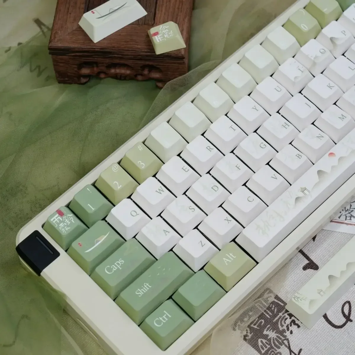 Mechanical keyboard keycaps hot sublimation original height pbt material simple wind personalized keys
Mechanical keyboard keycaps hot sublimation original height pbt material simple wind personalized keys