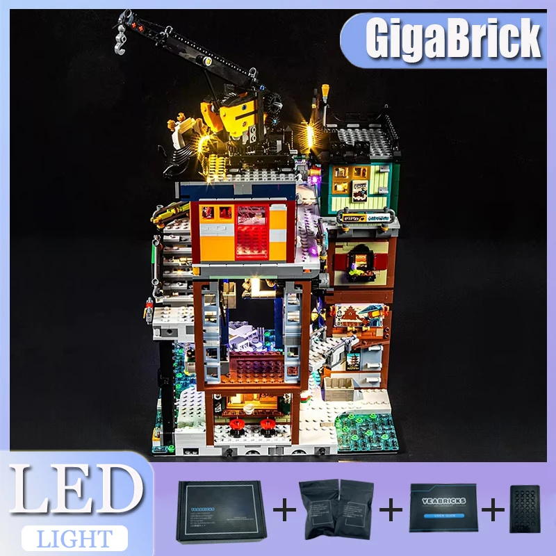 Комплект светодиодных фонарей для городских мастерских LEGO 71837 NINJAGO (только светодиодный светильник, модель без блоков)
Комплект светодиодных фонарей для городских мастерских LEGO 71837 NINJAGO (только светодиодный светильник, модель без блоков)