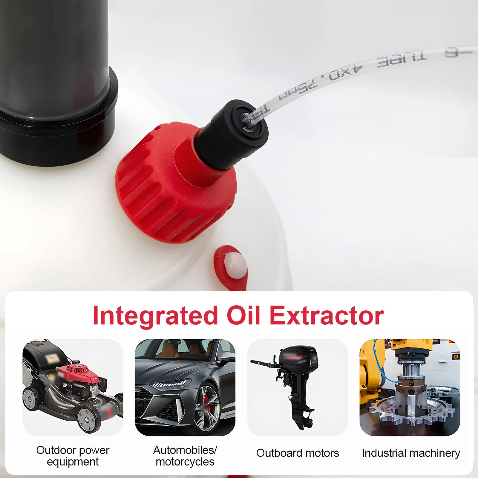6L Engine Oil Extractor Pump with Base & Hoses Manual Oil Extractor Pump for Car Motorbikes Marine Engines
6L Engine Oil Extractor Pump with Base & Hoses Manual Oil Extractor Pump for Car Motorbikes Marine Engines