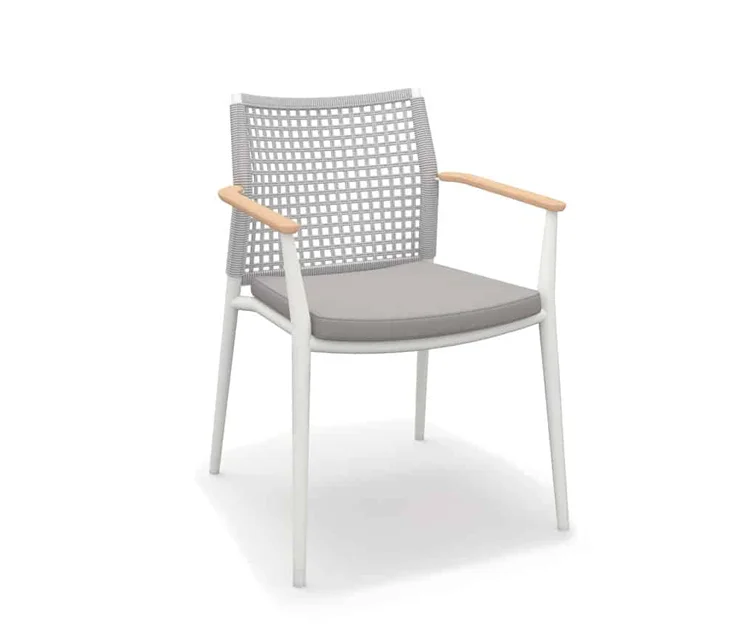 #Waterproof Patio Furniture Outdoor Garden Chair Aluminum Frame Rope Weaving Comfortable Cushion for Dining Villa Use Made China
#Waterproof Patio Furniture Outdoor Garden Chair Aluminum Frame Rope Weaving Comfortable Cushion for Dining Villa Use Made China