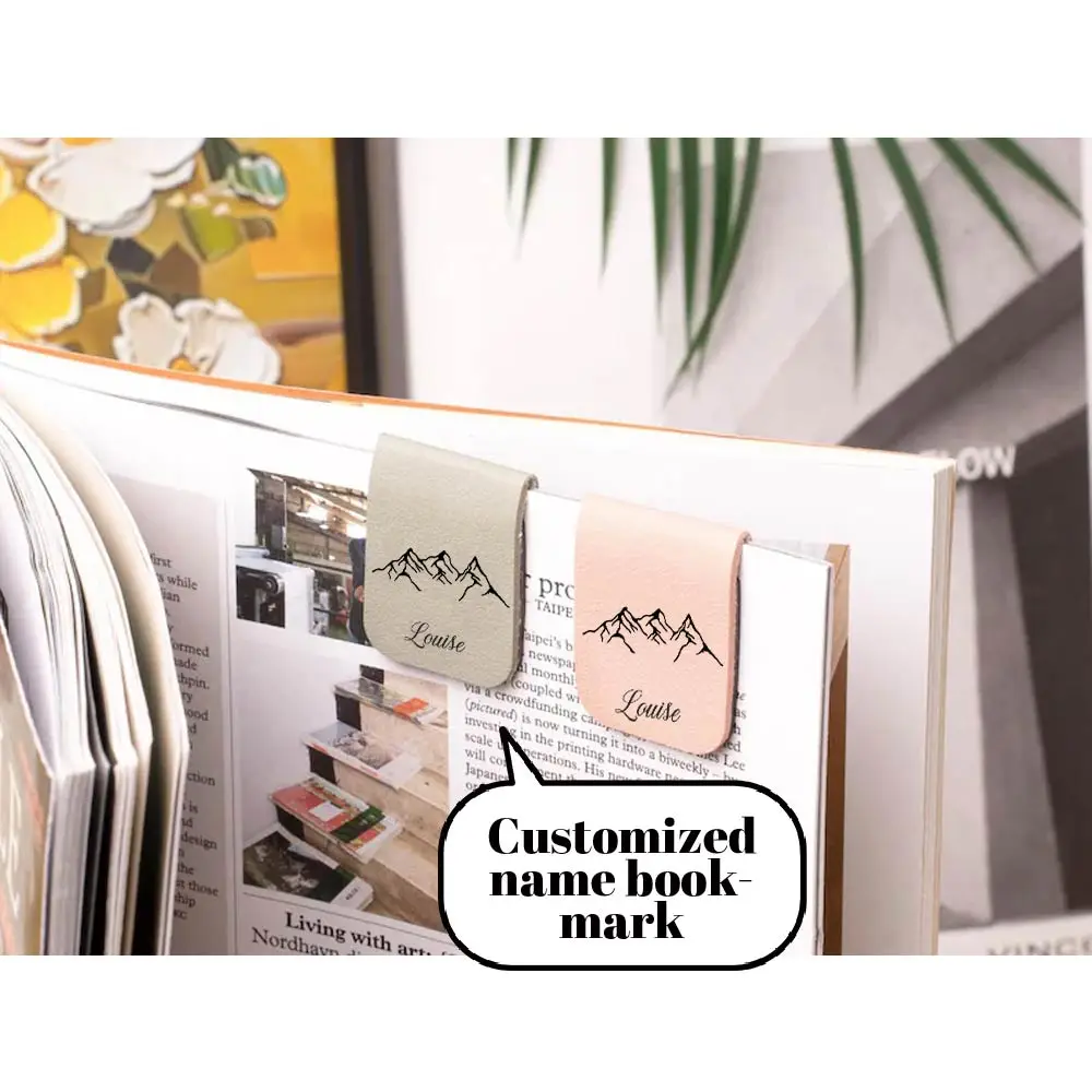 1 personalized leather magnetic bookmark high mountain Light luxury cultural creative leather bookmark with high aesthetic valu
1 personalized leather magnetic bookmark high mountain Light luxury cultural creative leather bookmark with high aesthetic valu
