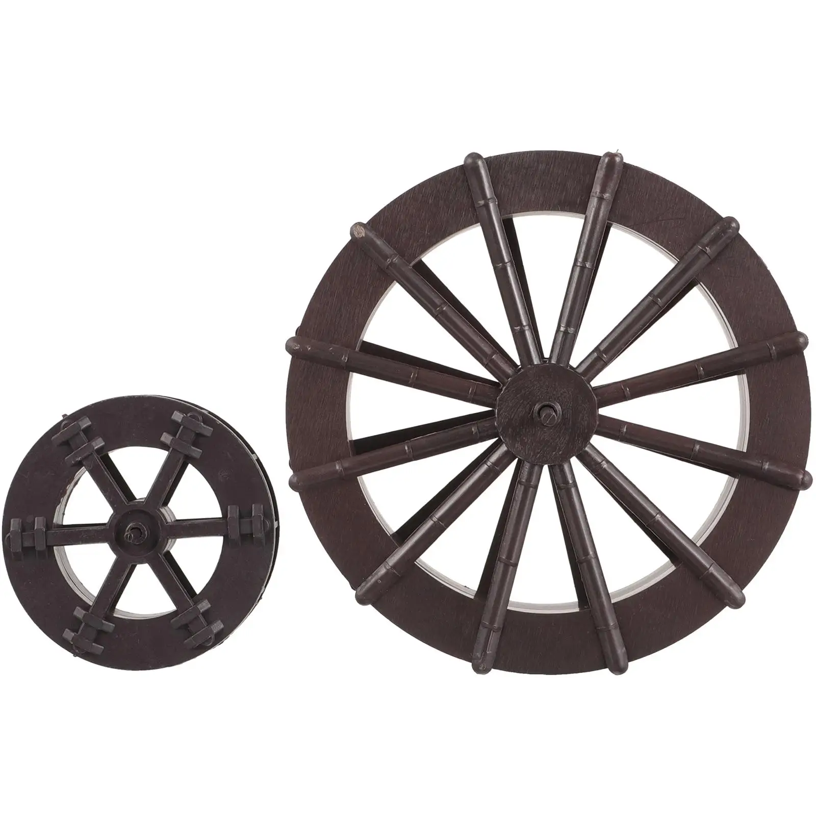 2 Pcs 15cm Plastic Water Wheel Fountain Decor Running Scene Layout Props Artificial Rockery Rotation Home Desk nament
2 Pcs 15cm Plastic Water Wheel Fountain Decor Running Scene Layout Props Artificial Rockery Rotation Home Desk nament