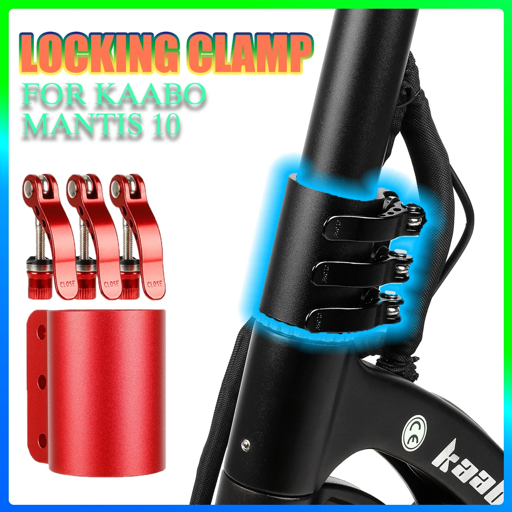 For Kaabo Mantis10 Electric Scooter Original Extended Lock Clamp Reinforced Locking Clamp Clip Lock Pole Strengthen Stable Safer
For Kaabo Mantis10 Electric Scooter Original Extended Lock Clamp Reinforced Locking Clamp Clip Lock Pole Strengthen Stable Safer