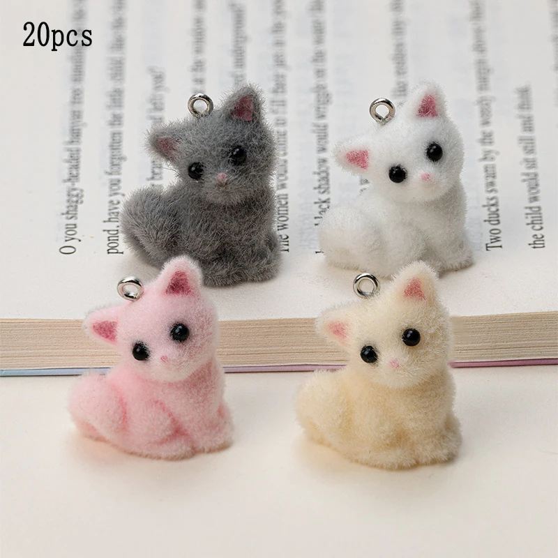 20pcs 3D Cute Cartoon cat plush Charms Kawaii Resin doll pendant for Keychain Necklace Diy Crafts Jewelry Make Accessories
20pcs 3D Cute Cartoon cat plush Charms Kawaii Resin doll pendant for Keychain Necklace Diy Crafts Jewelry Make Accessories