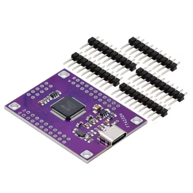 AED7-FT4232 Four-Channel TYPE-C To Serial Port UART/SPI/I2C/JTAG/RS232 /RS485/RS422 Module
AED7-FT4232 Four-Channel TYPE-C To Serial Port UART/SPI/I2C/JTAG/RS232 /RS485/RS422 Module
