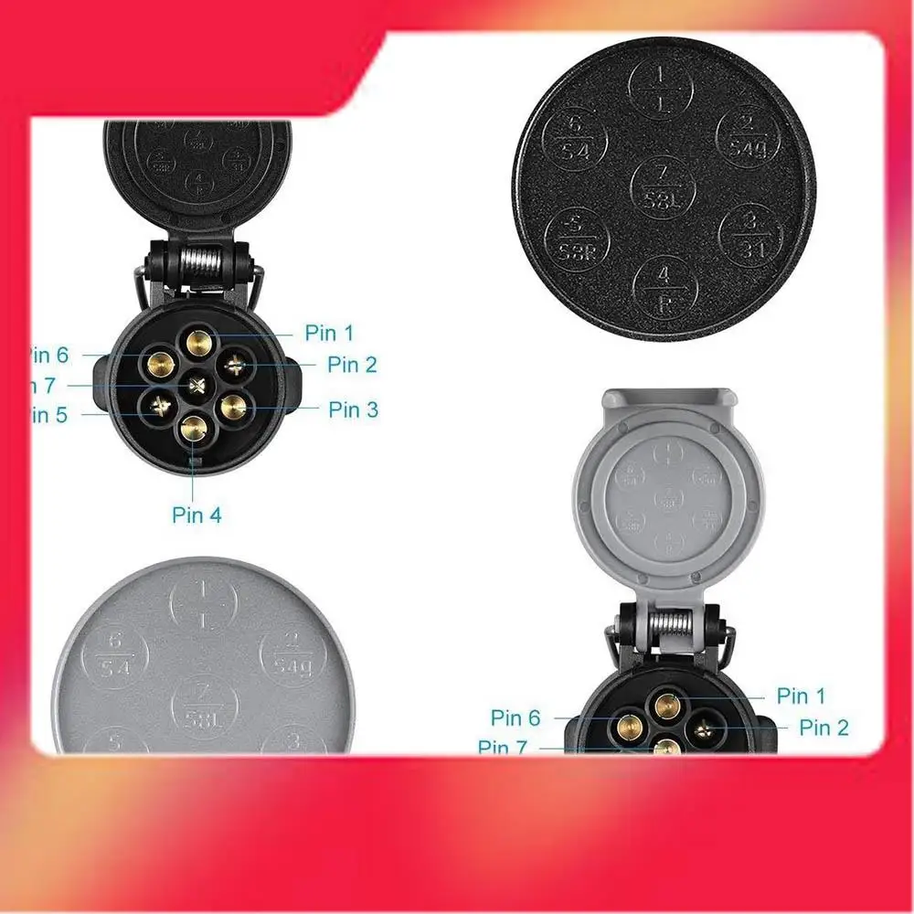 Адаптер-удлинитель прицепа, 13-контактный на 7-контактный адаптер удлинителя N и S, вилка прицепа с крышкой-M54K
Адаптер-удлинитель прицепа, 13-контактный на 7-контактный адаптер удлинителя N и S, вилка прицепа с крышкой-M54K