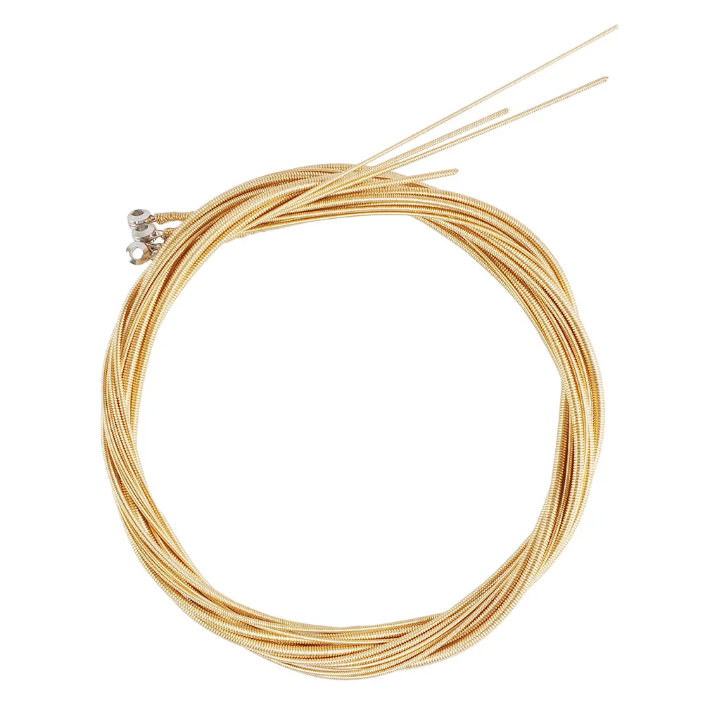 1 set 1 Set Durable Bass Strings Replacement Electric Acoustic Bass String Carbon Steel Brass Long Lasting Smooth Easy Install
1 set 1 Set Durable Bass Strings Replacement Electric Acoustic Bass String Carbon Steel Brass Long Lasting Smooth Easy Install