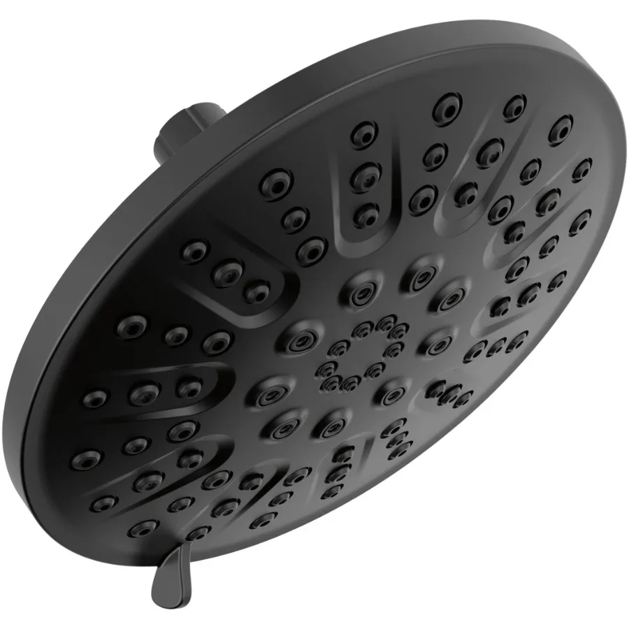 75617BL Matte Black 4-Setting 3.81-in 1.75 GPM Round High Pressure Fixed Showerhead
75617BL Matte Black 4-Setting 3.81-in 1.75 GPM Round High Pressure Fixed Showerhead