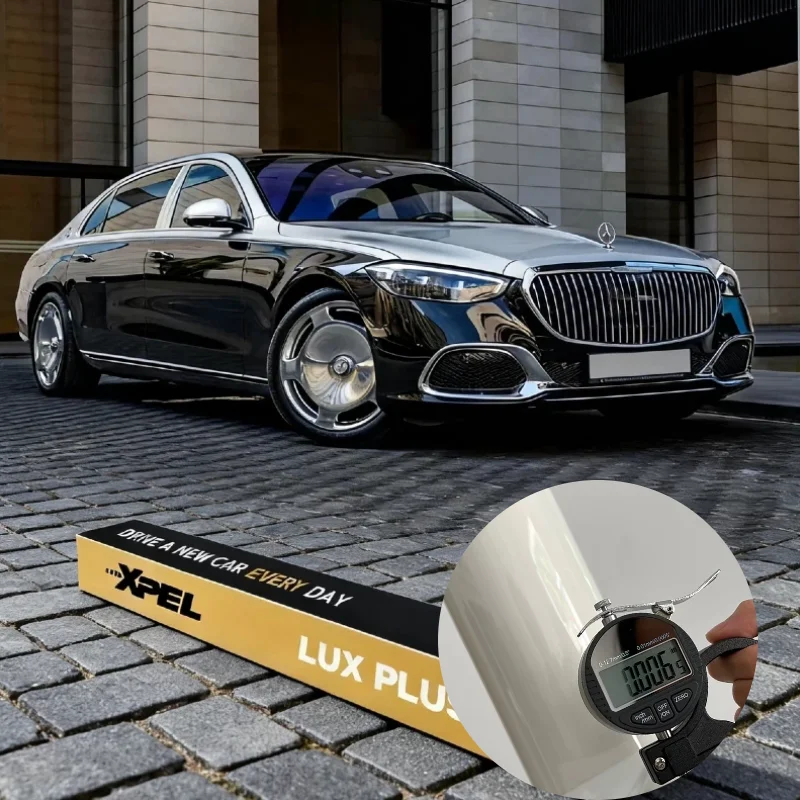 6.5mil TPU PPF XPEL paint protection film, transparent TPU material, 1.52x15M, high-quality scratch self-healing function
6.5mil TPU PPF XPEL paint protection film, transparent TPU material, 1.52x15M, high-quality scratch self-healing function