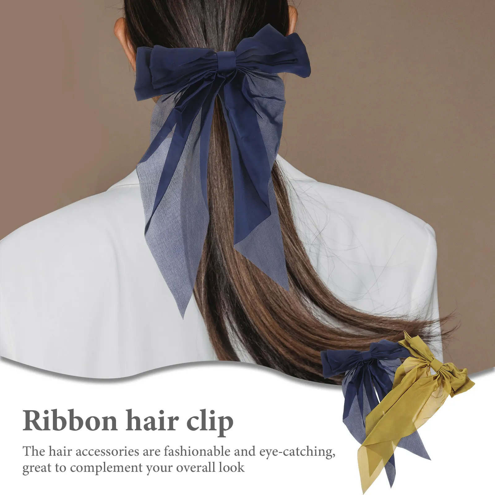 2pcs Hair Accessories Large Bow Spring Clips Ribbon Ponytail Barrettes Women 5# #Mustard Yellow Bows Teen Girls Hair
2pcs Hair Accessories Large Bow Spring Clips Ribbon Ponytail Barrettes Women 5# #Mustard Yellow Bows Teen Girls Hair