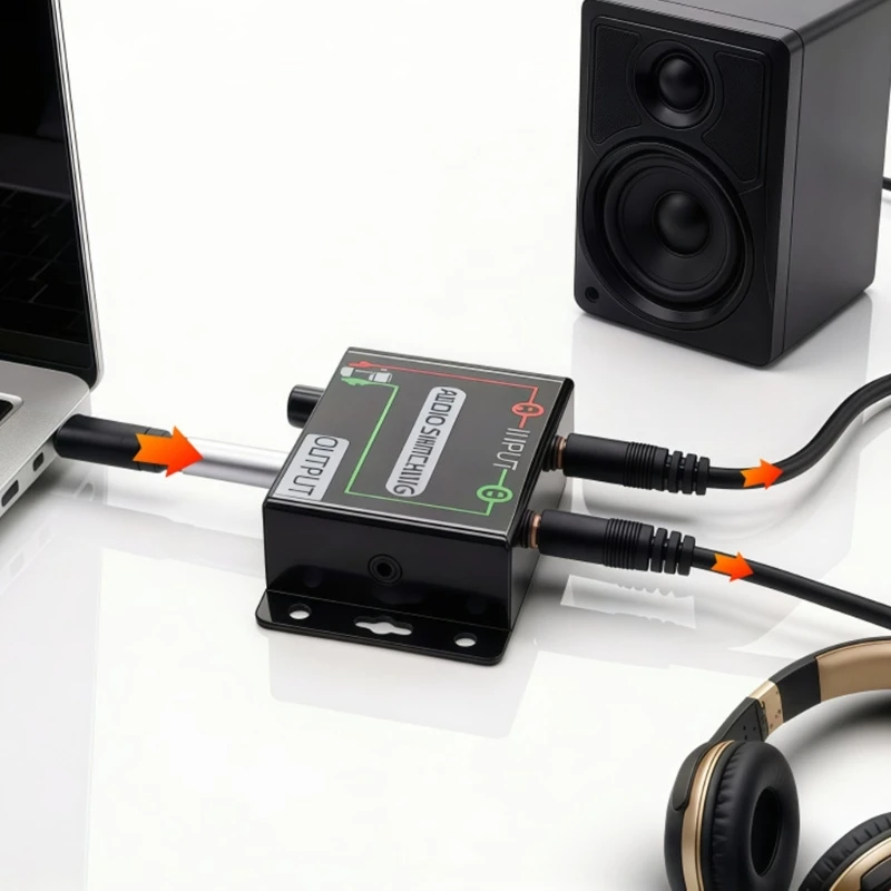 Professional 3.5Mm Stereophonic Auditory Switcher Enables Flexible Device Connection Without Quality Loss 896C
Professional 3.5Mm Stereophonic Auditory Switcher Enables Flexible Device Connection Without Quality Loss 896C