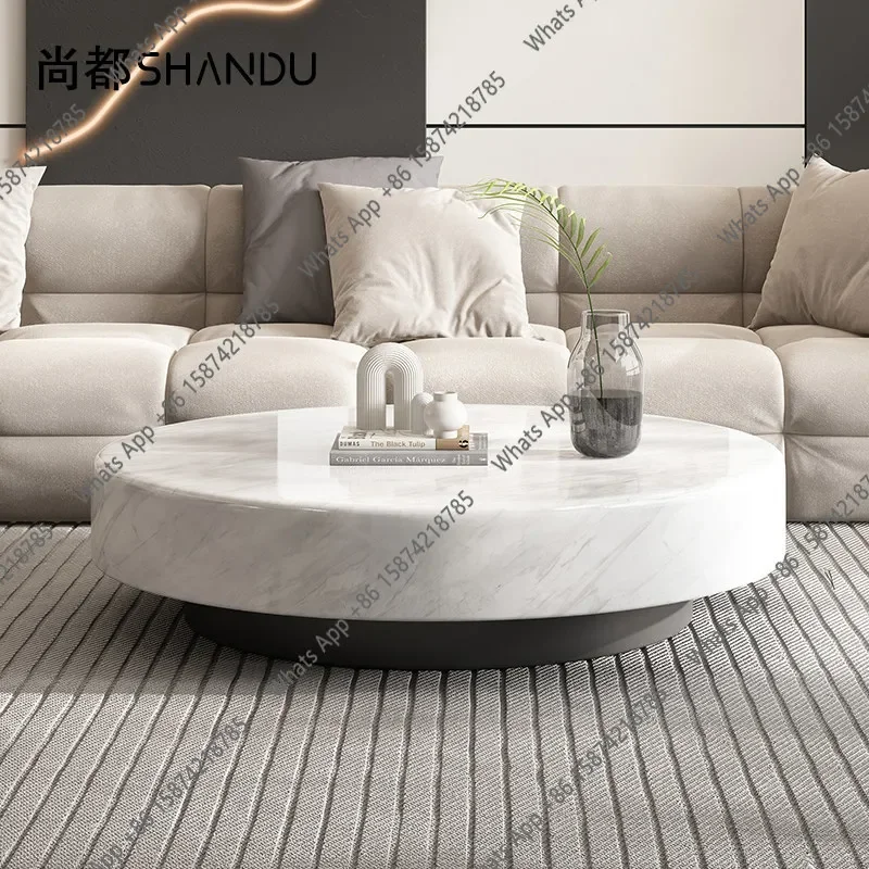S64 Marble Coffee Table Italian Minimalist Light Luxury Modern Living Room Household Light French Cream Wind Round Coffee Table
S64 Marble Coffee Table Italian Minimalist Light Luxury Modern Living Room Household Light French Cream Wind Round Coffee Table