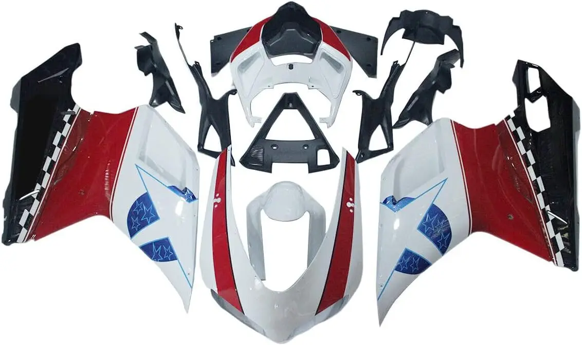 ABS Plastic Fairing Kit Fit For Ducati 1098/848/1198 2007 2008 2009 2010 2011 2012 1098s 848s 1198s 07 08 09 10 11 12 Injection
ABS Plastic Fairing Kit Fit For Ducati 1098/848/1198 2007 2008 2009 2010 2011 2012 1098s 848s 1198s 07 08 09 10 11 12 Injection