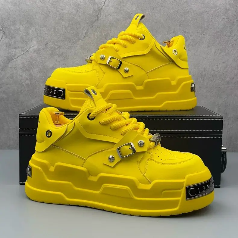 Men's Original Design Thick-Soled Height-Increasing Sneakers 2025 Spring New High-End Casual Sneakers Shoes
Men's Original Design Thick-Soled Height-Increasing Sneakers 2025 Spring New High-End Casual Sneakers Shoes