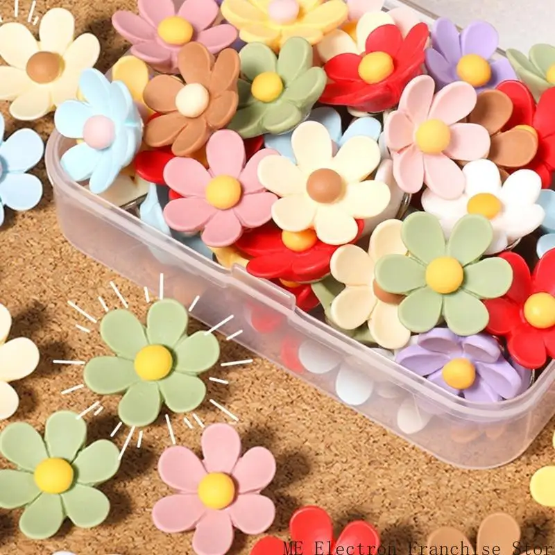 20/30Pcs Flower Push Pins Decorative Thumbtacks Cork Notice Board Thumb Tacks with Case for Cork Board Bulletin Board
20/30Pcs Flower Push Pins Decorative Thumbtacks Cork Notice Board Thumb Tacks with Case for Cork Board Bulletin Board