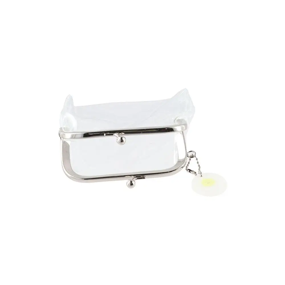 Transparent Fashion Storage Bag PVC Lipstick Bag Mini Mouth Clip Bag Coin Purse Clutch Purse Buckle Coin Bag Mini Wallet
Transparent Fashion Storage Bag PVC Lipstick Bag Mini Mouth Clip Bag Coin Purse Clutch Purse Buckle Coin Bag Mini Wallet