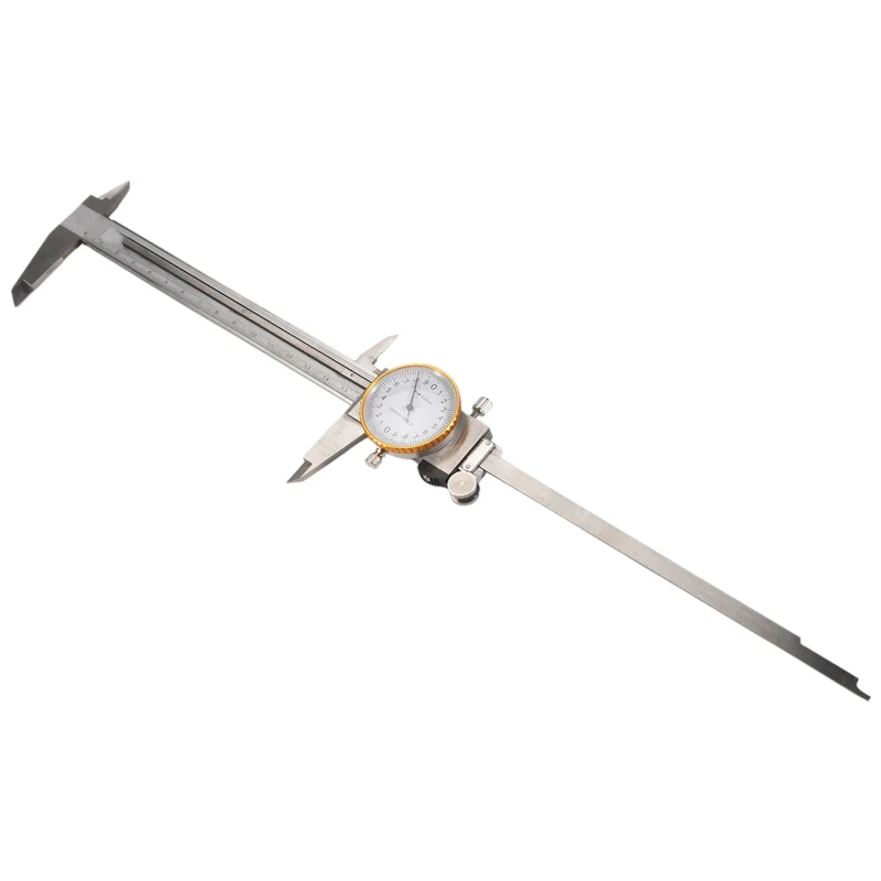 ABHB-Dial Calipers 0-150Mm 0.02Mm High Precision Industry Stainless Steel Vernier Caliper Shockproof Metric Measuring Tool
ABHB-Dial Calipers 0-150Mm 0.02Mm High Precision Industry Stainless Steel Vernier Caliper Shockproof Metric Measuring Tool
