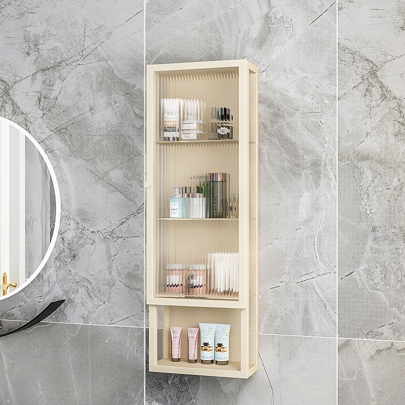Toilet Wall Clip Locker Wall Mounted Bathroom Skin Care Cosmetics Glass Wall Cabinet Storage Rack
Toilet Wall Clip Locker Wall Mounted Bathroom Skin Care Cosmetics Glass Wall Cabinet Storage Rack