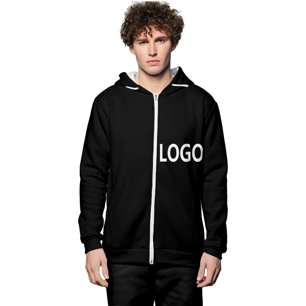 Customized zipper hooded sweatshirt autumn and winter warm and fashionable jacket
Customized zipper hooded sweatshirt autumn and winter warm and fashionable jacket