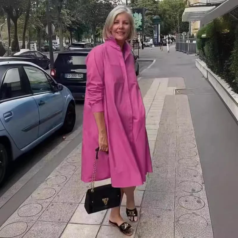 Loose Fit Cotton Linen Long Sve irt Women's Ele Sle Mid-Length Button up Casual irt Spring Season Pure Color
Loose Fit Cotton Linen Long Sve irt Women's Ele Sle Mid-Length Button up Casual irt Spring Season Pure Color