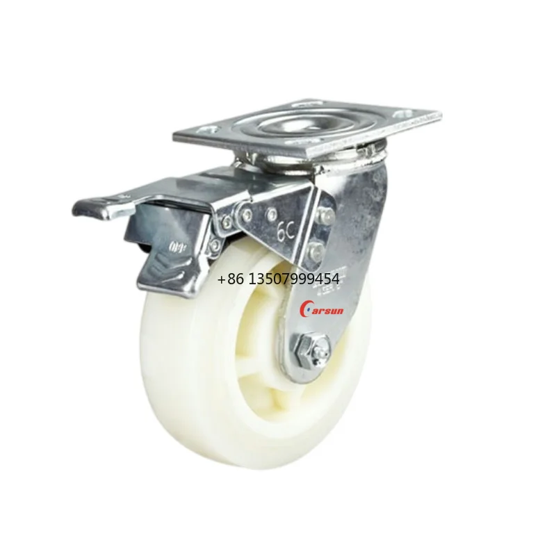 4/5/6/8 Inch Heavy Duty Swivel/Rigid Nylon PA Caster Wheels Tread 51mm Hub Flat Plate 1 Year Warranty
4/5/6/8 Inch Heavy Duty Swivel/Rigid Nylon PA Caster Wheels Tread 51mm Hub Flat Plate 1 Year Warranty