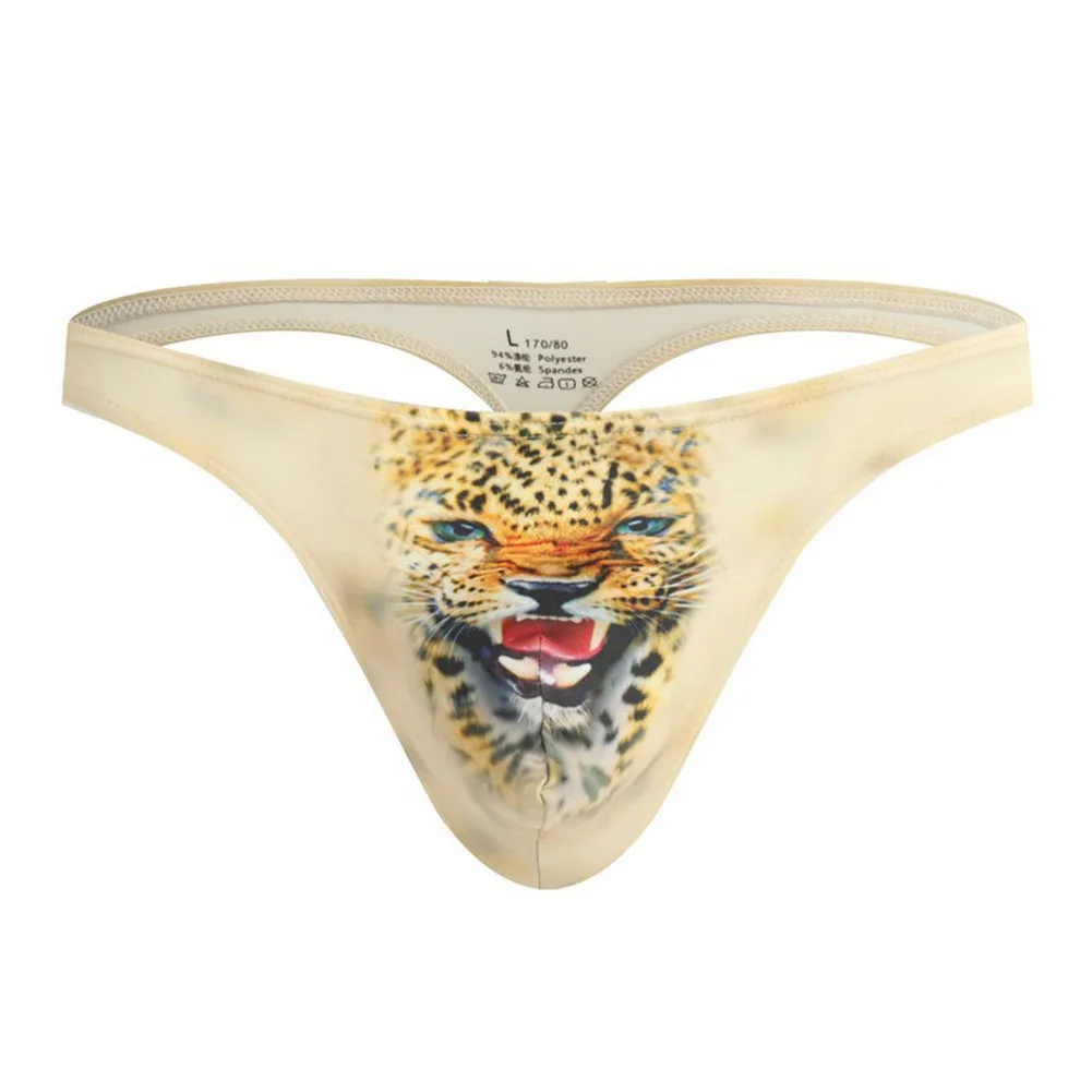 Sexy Mens Animals Printed Thong Panties Mesh Breathable Soft Underpants Bulge Pouch G String Underwear Low Waist Briefs
Sexy Mens Animals Printed Thong Panties Mesh Breathable Soft Underpants Bulge Pouch G String Underwear Low Waist Briefs