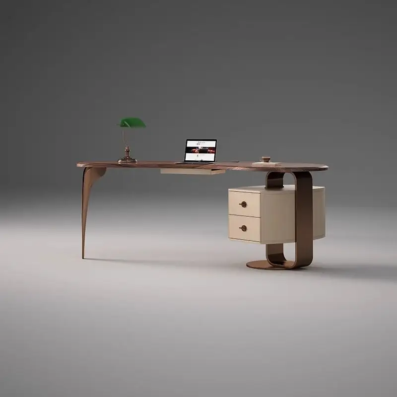 LH solid wood desk light luxury modern Chinese desk high-end study table
LH solid wood desk light luxury modern Chinese desk high-end study table